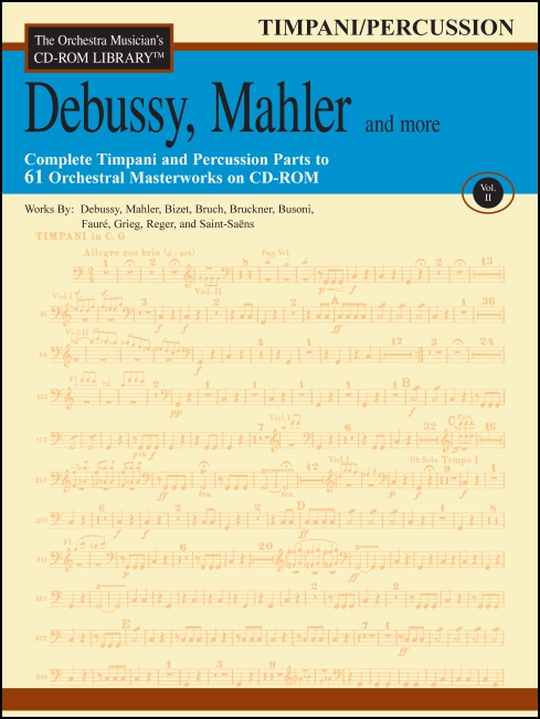 The Orchestra Musician's CD-ROM Library™, Volume 2 Timpani/Percussion