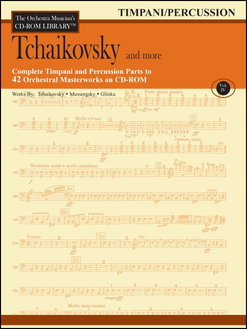 The Orchestra Musician's CD-ROM Library™, Volume 4 Timpani/Percussion