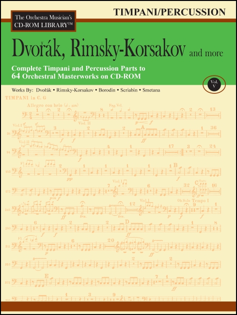 The Orchestra Musician's CD-ROM Library™, Volume 5 Timpani/Percussion