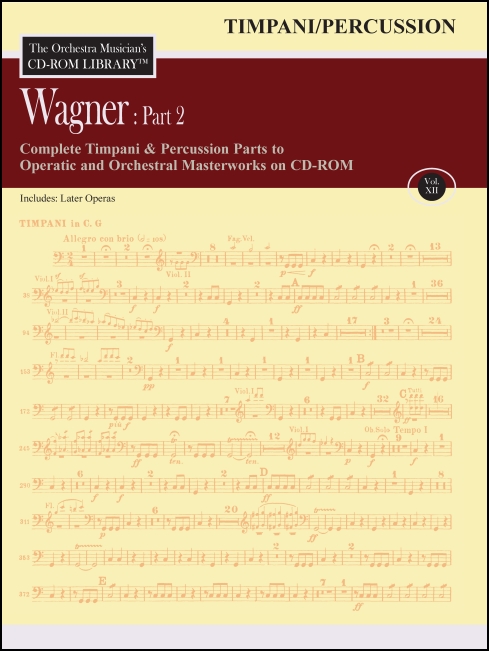 The Orchestra Musician's CD-ROM Library™, Volume 12 Timpani/Percussion