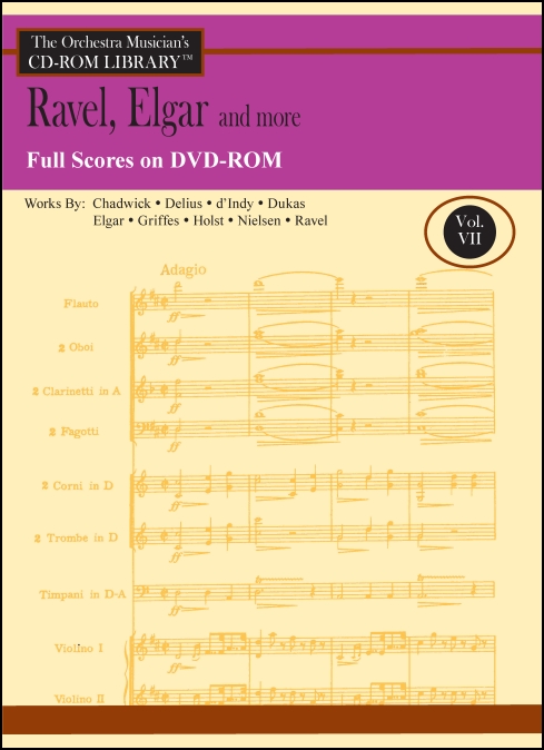 The Orchestra Musician's CD-ROM Library™, Volume 7 Full Scores [DVD-ROM]