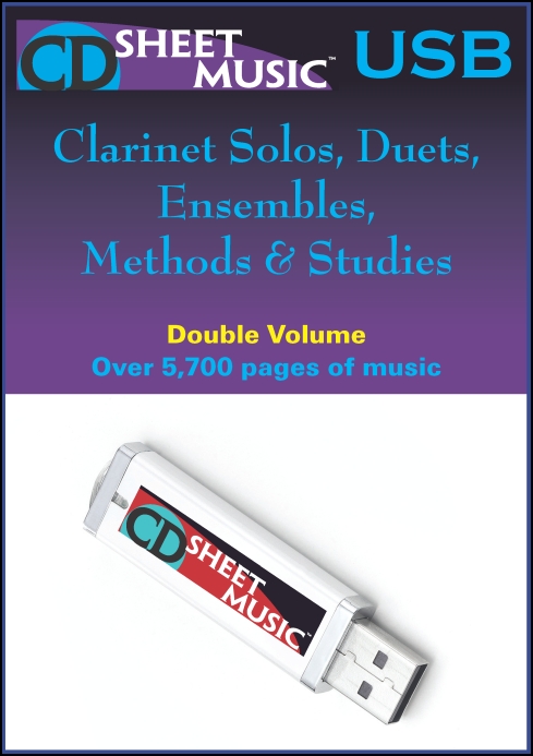 Clarinet Solos, Duets, Ensembles, Methods & Studies for