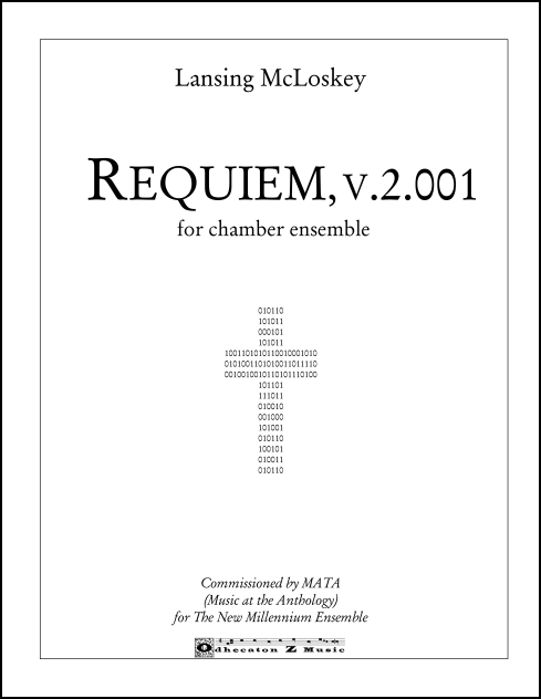 Requiem, v.2.001 for Chamber Ensemble