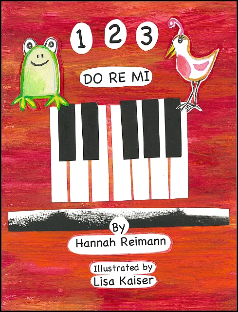 1 2 3 Do Re Mi Elementary method book for Piano