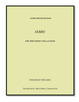 Jams! for viola, piano & percussion