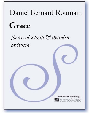Grace for vocal soloists & chamber orchestra - Click Image to Close