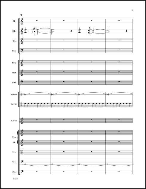 Child for chamber orchestra - Click Image to Close