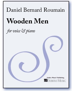 Wooden Men for voice & piano