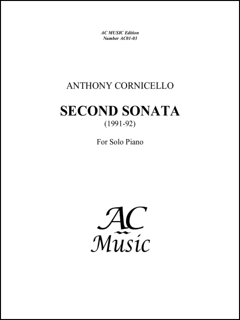 Second Sonata for Piano for Piano