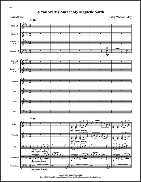 Chesapeake Triptych: Cry of Earth's Tidal Places for SATB Chorus & Orchestra
