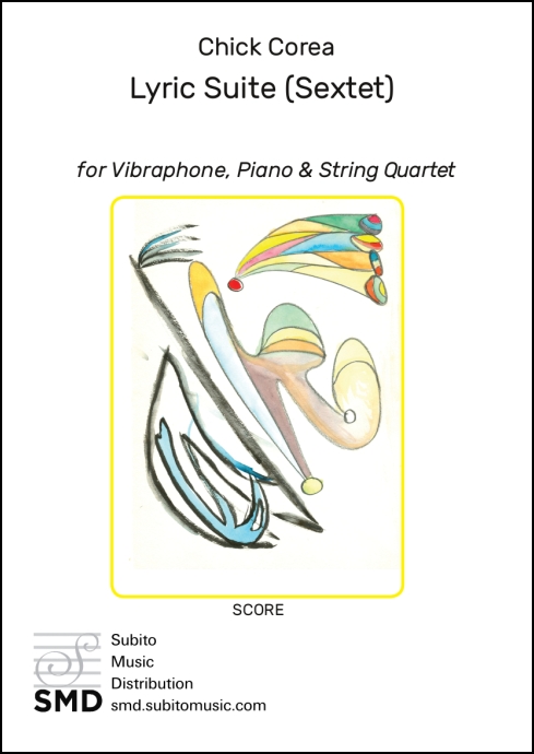 Lyric Suite (Sextet) for Vibraphone, Piano & String Quartet - Click Image to Close