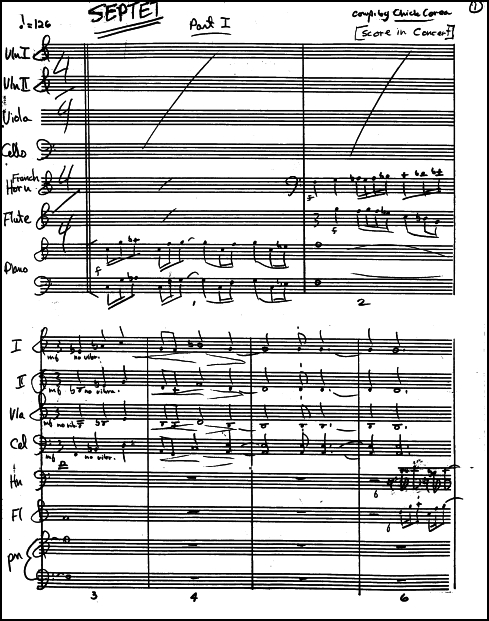 Septet for Flute, Horn, Piano & String Quartet - Click Image to Close