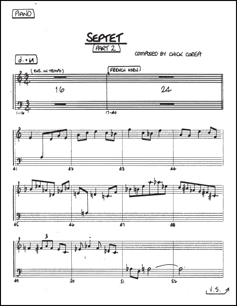 Septet for Flute, Horn, Piano & String Quartet
