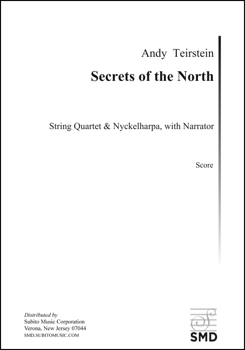 Secrets of the North for String Quartet and Nyckelharpa, with Narrator