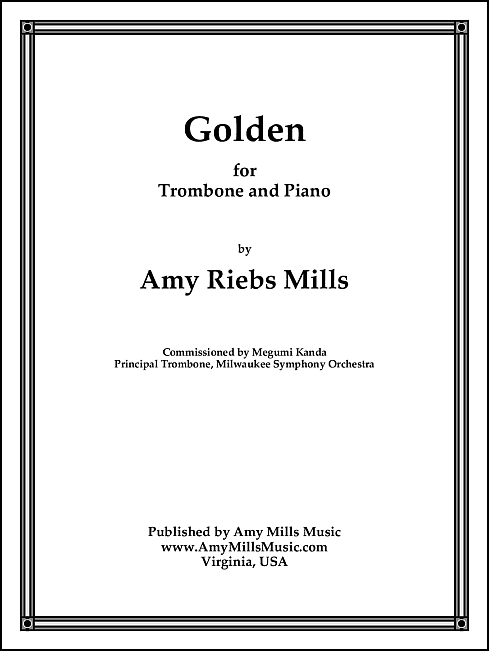 Golden for Trombone & Piano