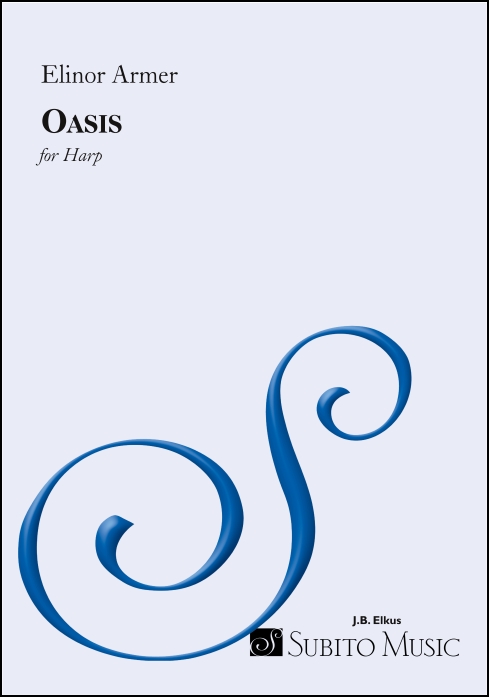 Oasis for solo harp