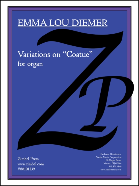 Variations on Coatue for organ