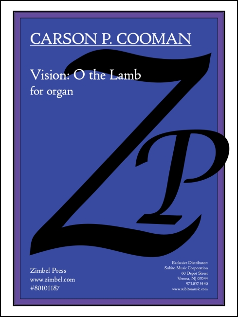 Vision: O the Lamb for organ - Click Image to Close