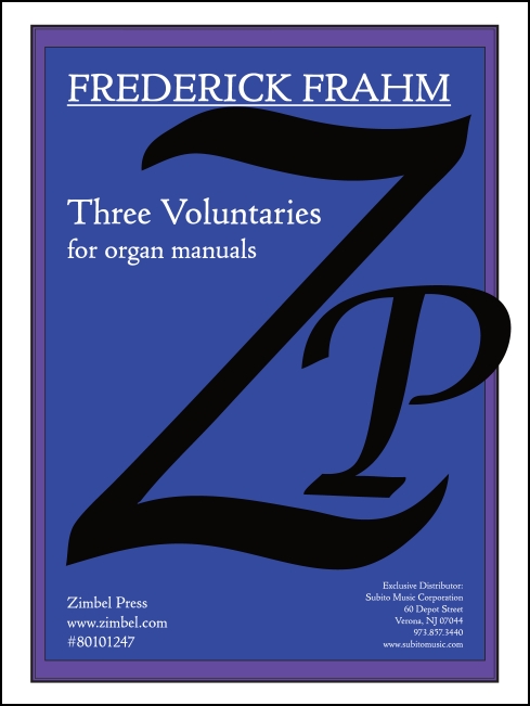 Voluntaries, Three for organ