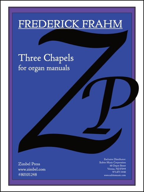 Chapels, Three for organ - Click Image to Close