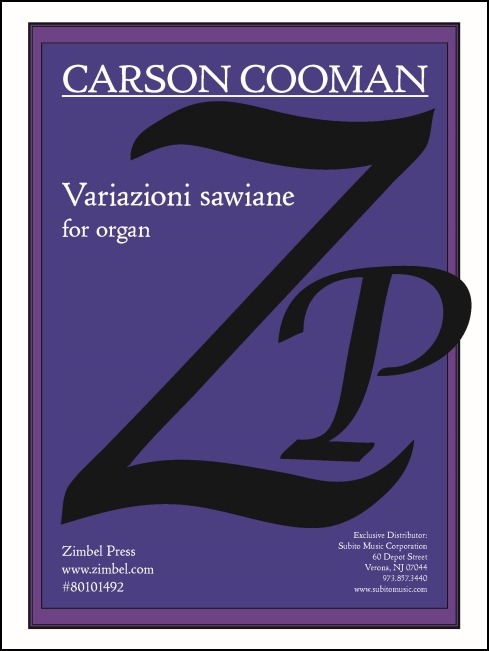 Variazioni sawiane for Organ