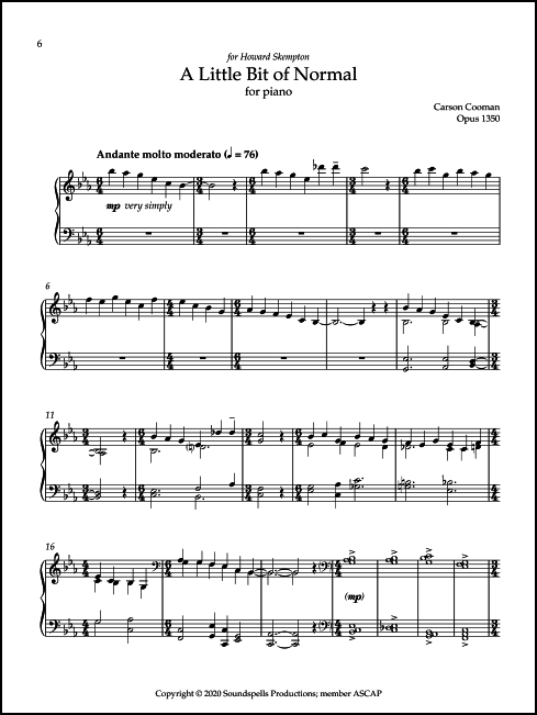 Piano Album (2015–21) for Piano