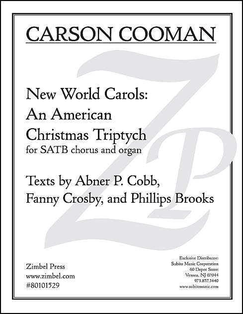New World Carols for SATB Chorus & Organ