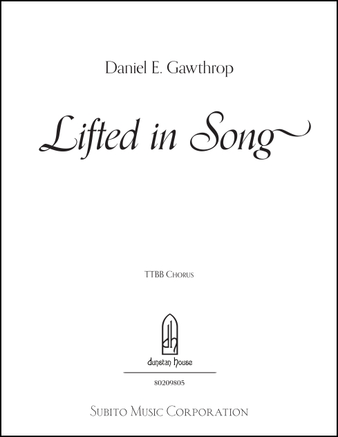 Lifted in Song for TTBB a cappella - Click Image to Close