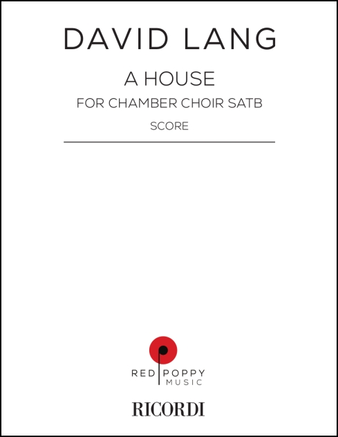 a house for choir SATB