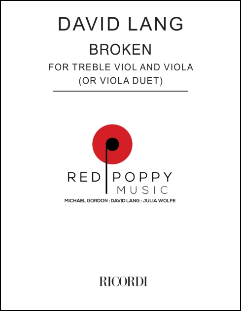 broken for treble viol and viola (or, alternatively, viola duet) - Click Image to Close