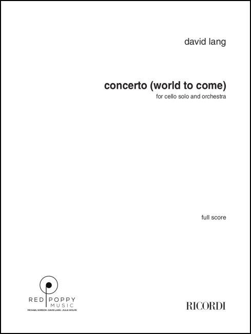concerto (world to come) for cello & orchestra