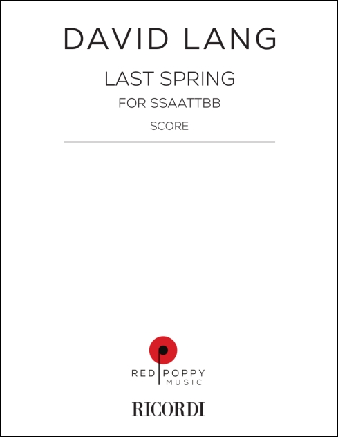 last spring for SSAATTBB chorus