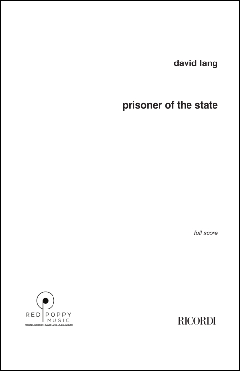 prisoner of the state for soloists, men's chorus, orchestra