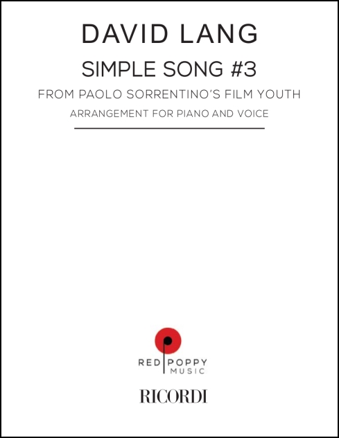 simple song #3 for soprano & piano - Click Image to Close