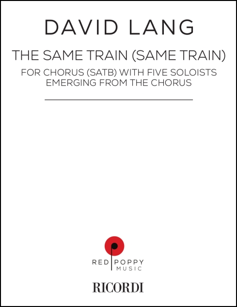 the same train (same train) for SATB chorus