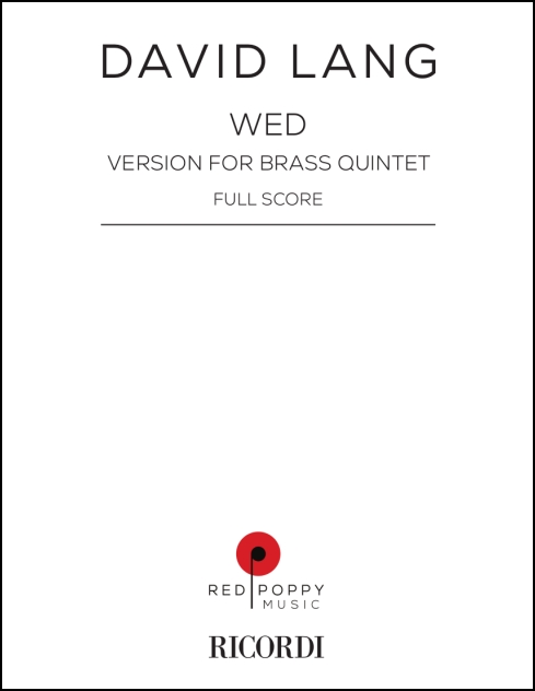 wed for brass quintet