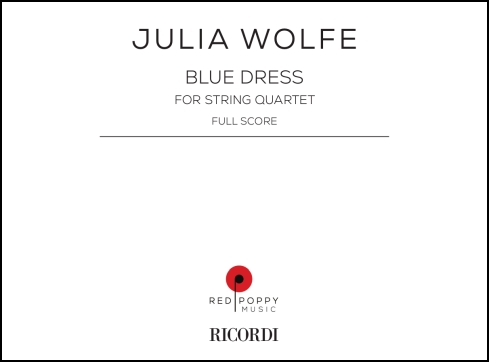 Blue Dress, score for string quartet