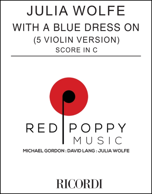With a Blue Dress On (score) for 5 violins
