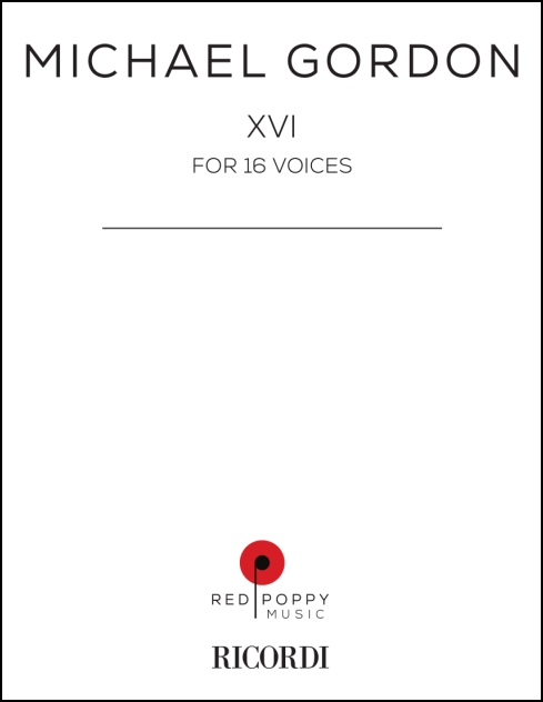 XVI for choir SATB, 16 voices