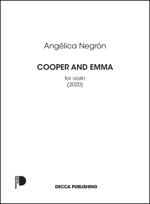 Cooper and Emma for Violin