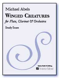 Winged Creatures for Flute, Clarinet & Orchestra