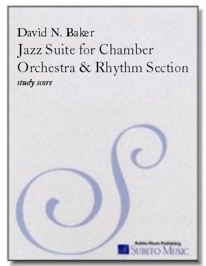 Jazz Suite for chamber orchestra & rhythm section