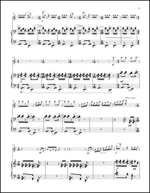 Samba for flute & piano