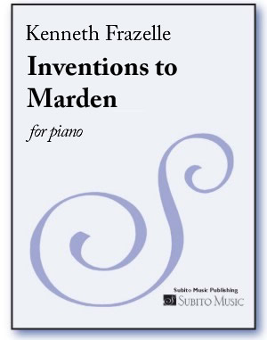 Inventions to Marden for piano