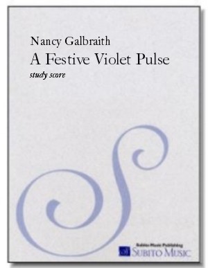 Festive Violet Pulse, A for orchestra - Click Image to Close