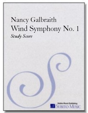 Wind Symphony No. 1 for concert band - Click Image to Close