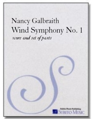 Wind Symphony No. 1 for concert band - Click Image to Close