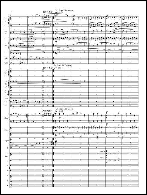 Missa Mysteriorum (Mass of the Mysteries) for SATB chorus (divisi) & wind ensemble or organ