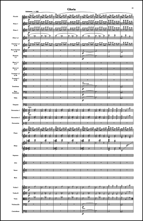 Missa Mysteriorum for SATB Chorus & Orchestra