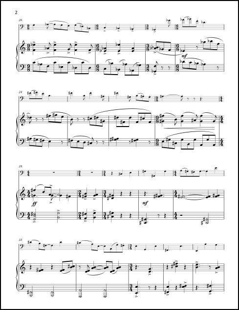 Sonata for bassoon & piano